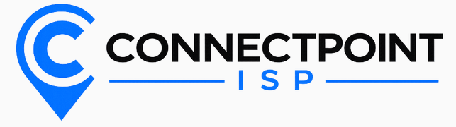 ConnectPoint ISP logo featuring a blue location pin shaped like the letter C above the company name. Independent connectivity resource helping residents, businesses, and property managers compare fiber, broadband, wireless internet, mobile services, and affordability programs in Granada Hills, the San Fernando Valley, and Ventura County.